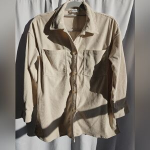 Tailor Vintage Women's Tan Corduroy Jacket